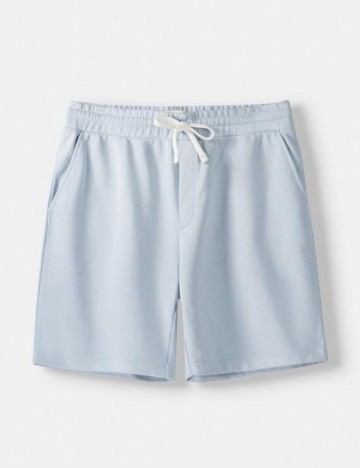 Pantaloni scurți Bershka, albastru