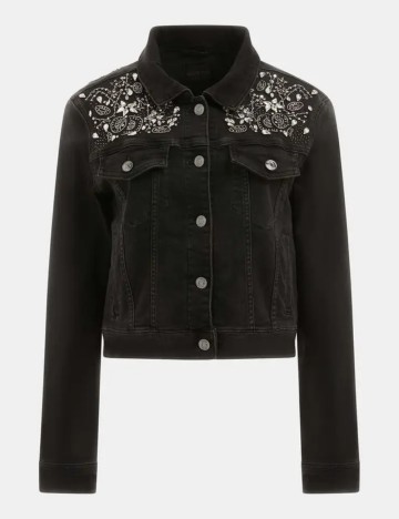 Jachetă De Blugi Guess, negru