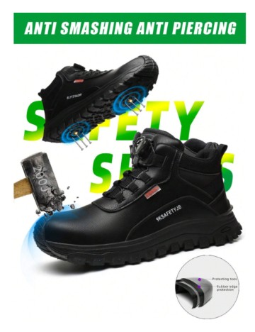 Bocanci cu șireturi Shein, negru