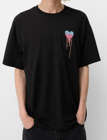 Tricou Bershka, negru