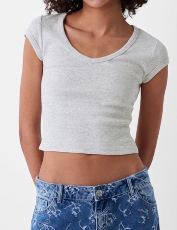 Tricou Shein, gri