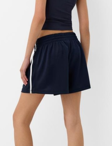 Pantaloni scurți Bershka, bleumarin