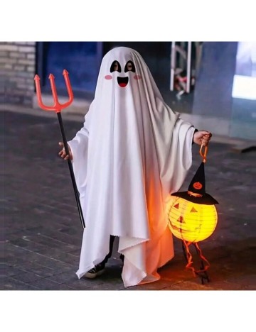 Costum Halloween Shein, alb