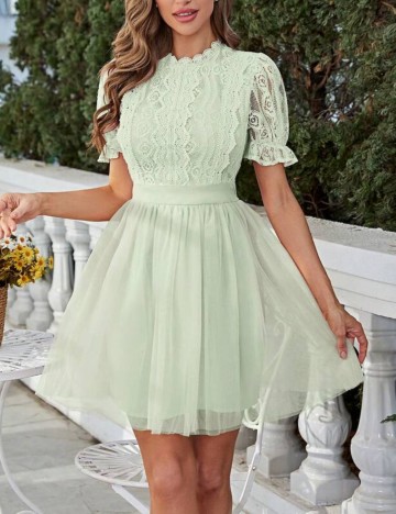 Rochie mini Shein, verde
