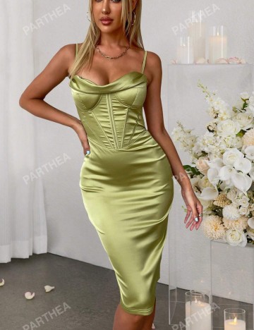 Rochie mini Shein, verde