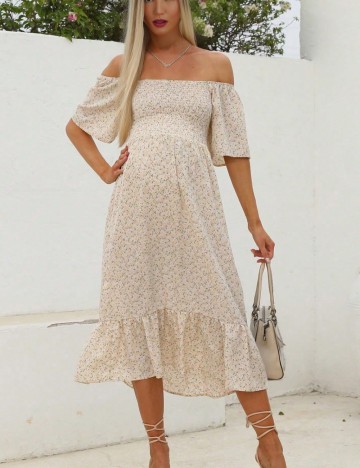 Rochie midi Shein, mix culori