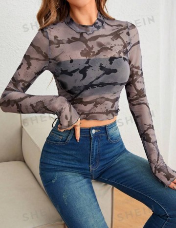 Bluză Shein, mix culori