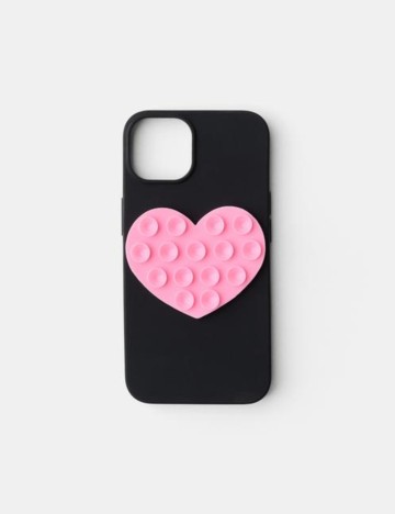 Husă iPhone Bershka, negru
