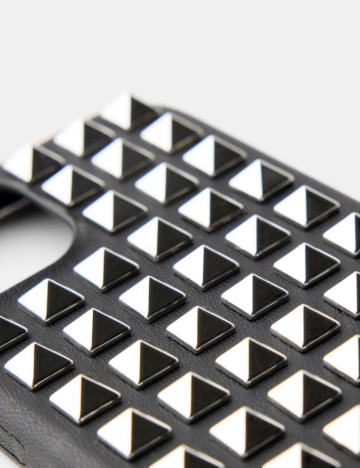 Husă iPhone Bershka, negru