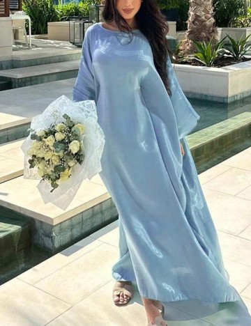 Rochie maxi Shein, albastru