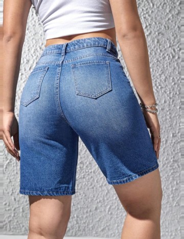 Jeans Shein, albastru