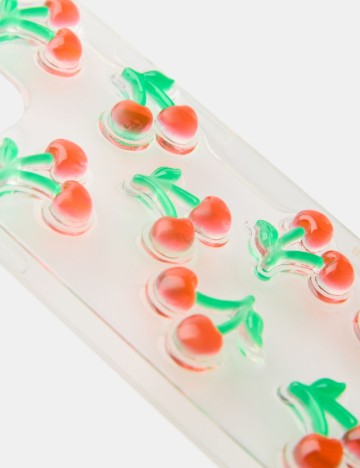 Husă iPhone Bershka, transparent