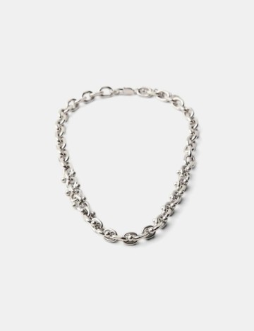 Lanț Bershka, argintiu