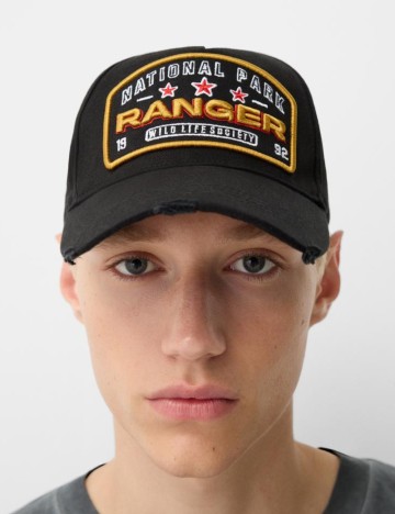 Șapcă Bershka, negru