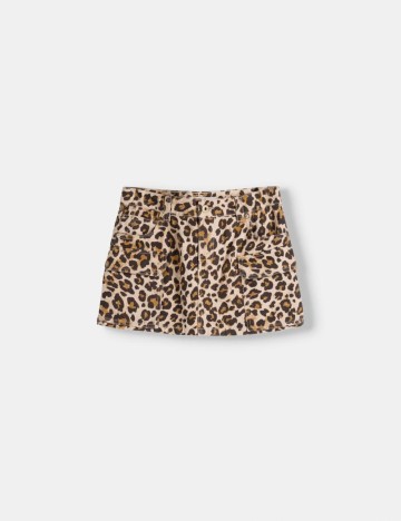 Fustă mini Bershka, mix culori