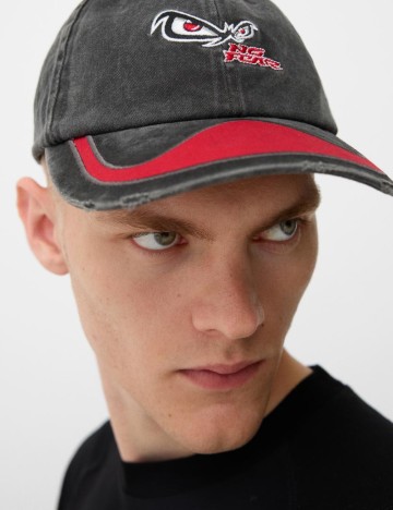 Șapcă Bershka, gri