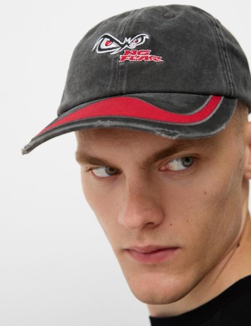 Șapcă Bershka, gri