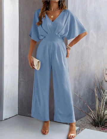 Salopetă lungă Shein, albastru