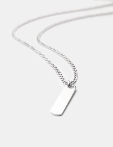 Lanț Bershka, argintiu