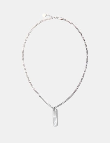 Lanț Bershka, argintiu