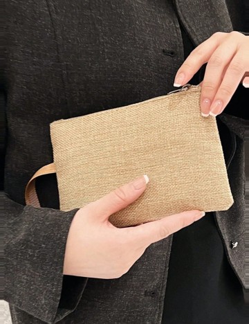 Portmoneu Shein, bej