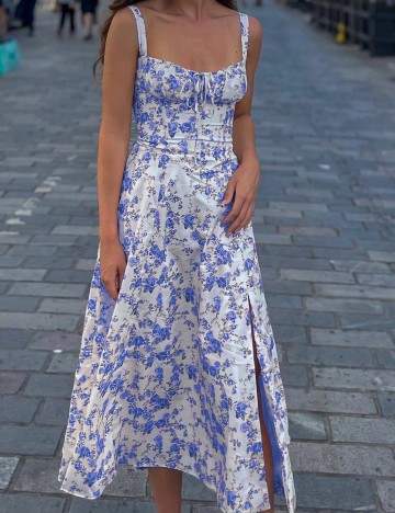 Rochie maxi Shein, mix culori