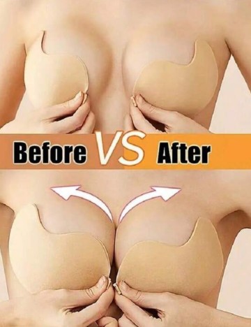 Sutien adeziv Shein, bej