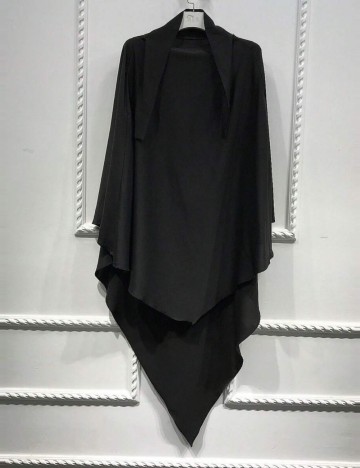 Hijab Shein, negru