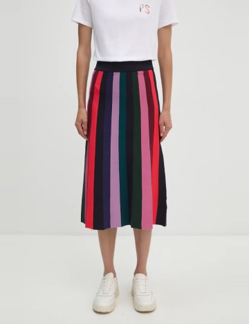 Fustă mini PS PAUL SMITH, mix culori