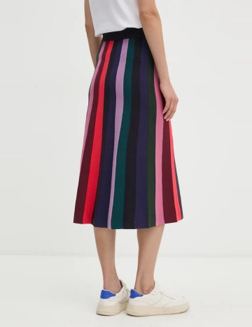 Fustă mini PS PAUL SMITH, mix culori