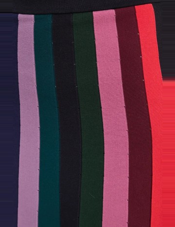 Fustă mini PS PAUL SMITH, mix culori