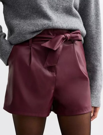 Pantaloni scurți New look, vișiniu