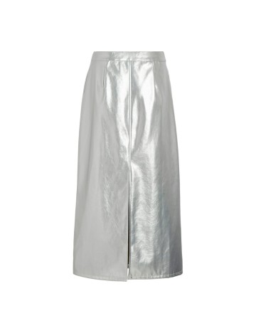 Fustă midi Vila, gri