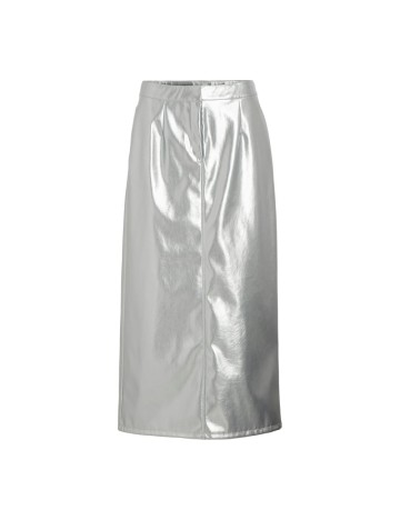 Fustă midi Vila, gri