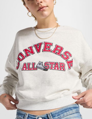 Bluză Converse, gri