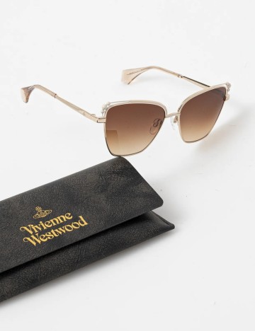 Ochelari de soare Vivienne Westwood, auriu