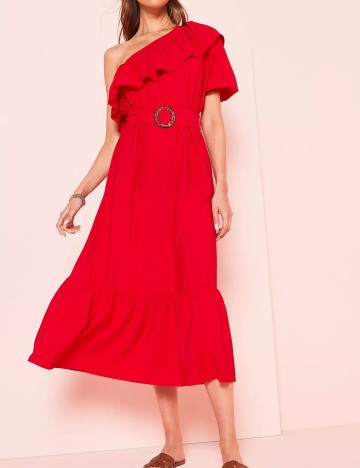 Rochie midi V by Very, roșu