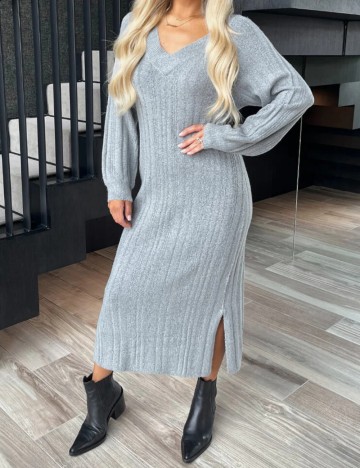 Rochie midi AX Paris, gri