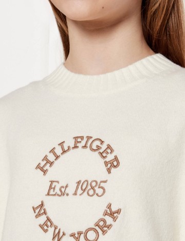 Pulover Tommy Hilfiger, crem