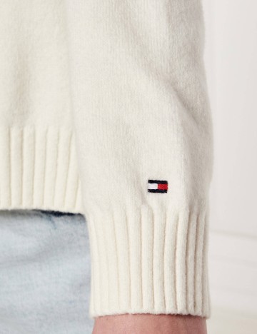 Pulover Tommy Hilfiger, crem