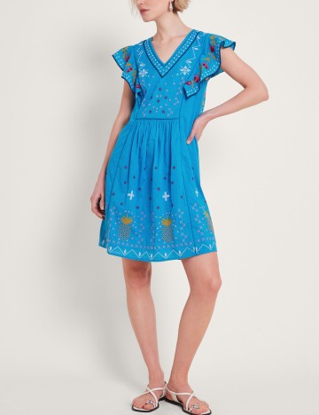Rochie mini Monsoon, albastru