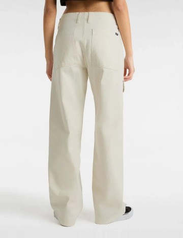 Pantaloni Vans, crem