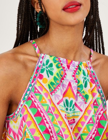 Cămașă cu m&acirc;necă scurtă Monsoon, mix culori