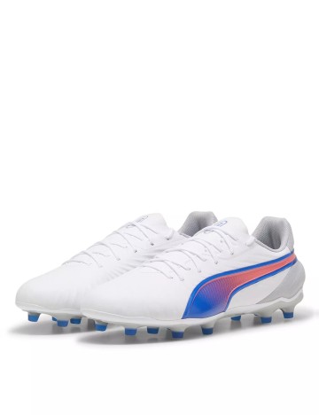 Ghete de fotbal Puma, alb