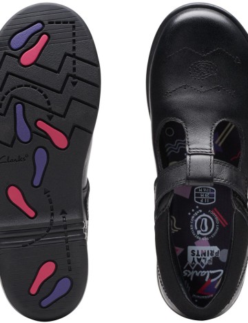 Pantofi Clarks, negru