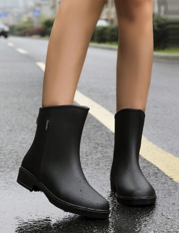 Cizme de cauciuc Shein, negru