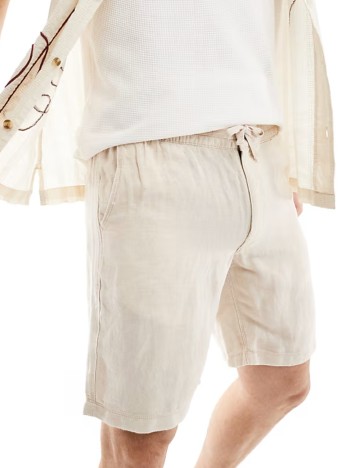 Pantaloni scurți Superdry, bej