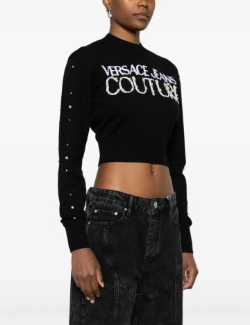 Bluză VERSACE JEANS COUTURE, negru