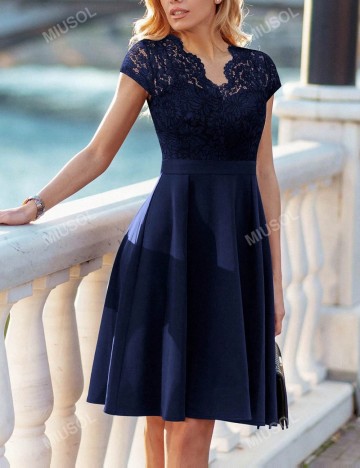 Rochie mini Shein, bleumarin