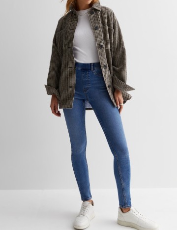 Jeans New look, albastru